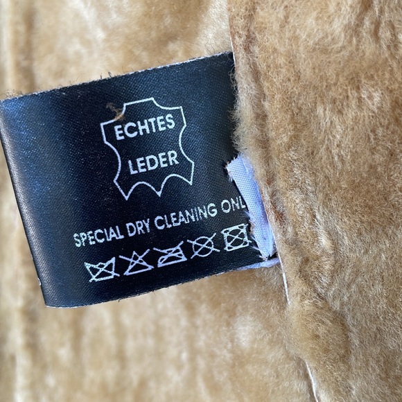 Shearling Suede Coat Vintage - Picture 3 of 10